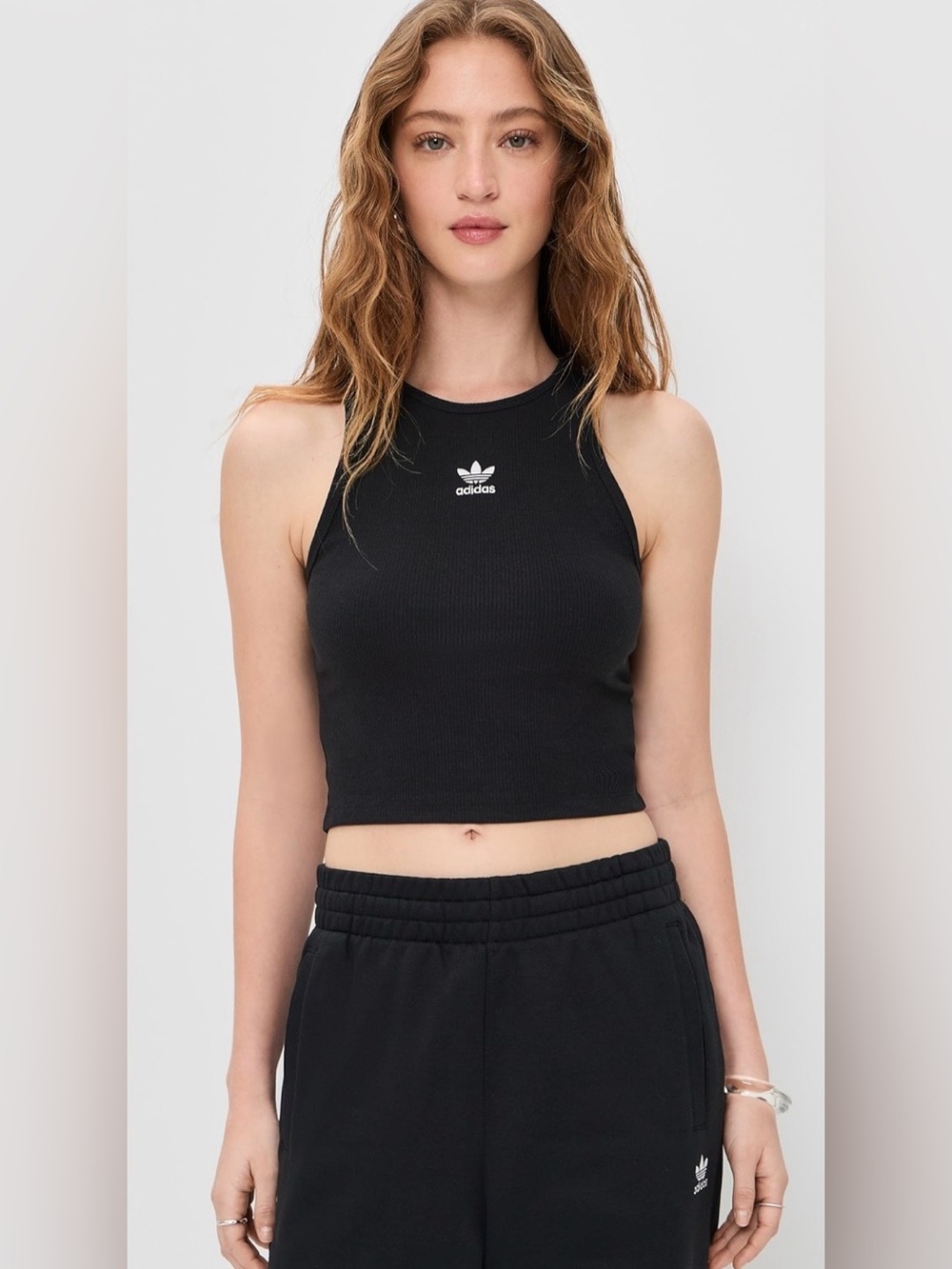Adidas Essentials Rib Tank Black